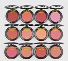 Image of MAC Powder Blusher Sheertone 12 Shade 6g Mineralize Matte Shimmer Blush New