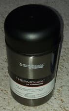 Image of ThermoCafe Thermos Darwin Food Flask 400ml Vacuum Insulated Travel Mug Silver G