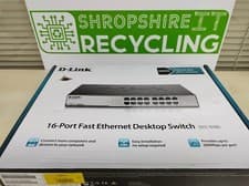Image of D-LINK DES-1016D 16-Port Fast Ethernet Unmanaged Desktop Switch