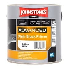 Image of Johnstone's Trade Advanced Stain Block Primer in White 1L