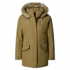 Image of CRAGHOPPERS Josefine Ka Womens Waterproof Parka Jacket Size 8