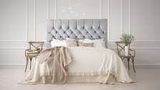 Image of ALEXA PLUSH VELVET 30" HEADBOARD-3FT-4FT-4FT6"-5FT-6FT