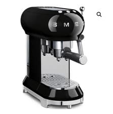 Image of Smeg - ECF01BLUK - Retro Espresso Coffee Machine – Black (Brand New) RRP £349