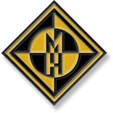Image of Machine Head Pin Badge Diamond Logo