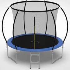 Image of GALACTICA Trampoline 6FT 8FT 10FT 12FT 14FT Kids Enclosure W/ Safety Net Ladder