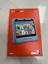Image of Amazon Fire HD 10 Kids tablet 13th Gen (newest gen) Blue Case New Sealed