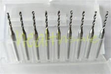 Image of 1x 0.1mm to 3.0mm Carbide CNC Drill Bits PCB Print Circuit Board Drill Bit New