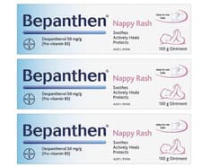 Image of Bepanthen Nappy Rash Ointment - 100g - Pack of 3