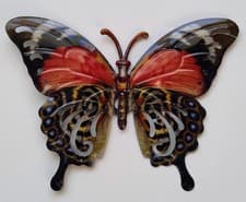 Image of Metal Wall Art - SMALL BUTTERFLY (Assorted Bright Colours - Choose from 6) *NEW*