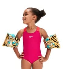 Image of SPEEDO SWIM ARMBAND 2-6 yr ORANGE/GREEN 81173414659