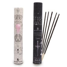 Image of ✨ Ancient Witch Spell Incense Kit – 12 Oud Incense Sticks with Pendulum and Map