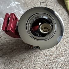 Image of Knightsbridge 230V IP20 50W GU10 IC Fire-Rated Tilt Downlight