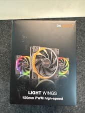 Image of Be Quiet! Light Wings PWM High-Speed ARGB 120mm Case Fan (3-Pack)