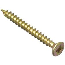 Image of ForgeFix Multi-Purpose Pozi Screw CSK ST ZYP 4.5 x 45mm Box 200