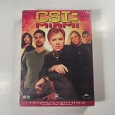 Image of CSI: Miami - The Complete Fourth Season 4 (DVD, 2006, Canadian) Brand New Sealed