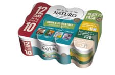 Image of Naturo Adult Grain & Gluten Free Poultry Variety Wet Dog Food Cans - 12 x 390g