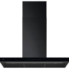 Image of AEG GB87D91CB Built In 90cm 5 Speeds Chimney Cooker Hood Black Gloss A+ Rated