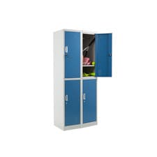 Image of 2 x 2 Door Steel Locker 1850mm H x 380mm W x 450mm D