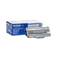 Image of Genuine Original Brother TN-2110 Black Toner Cartridge
