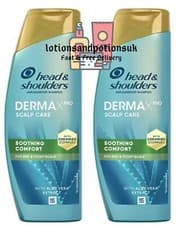 Image of 2 x Head & Shoulders DERMAXPRO Soothing Comfort Dry, Itchy Scalp Shampoo 300ml