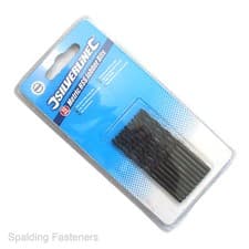 Image of Silverline Metric HSS Jobber Drill Bits 10 Pack - 1mm To 8mm