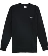 Image of Reebok Mens Classic Vector Graphic T-Shirt, Black, Medium