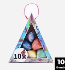 Image of Create It! Scented Bath Bombs Diamond Shaped 10 C 15g Birthday Gift