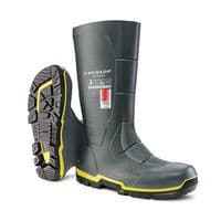 Image of Dunlop Acifort Metguard Dual Density Full Safety Boots 1Pr Grey 13 Grey 13