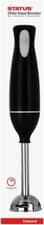 Image of ELECTRIC HAND BLENDER 200w FOOD STAINLESS STEEL DETACHABLE BLACK/CHROME MIXER