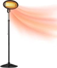 Image of DONYER POWER Electric Quartz Patio Heater Garden Heater Waterproof RRP £63