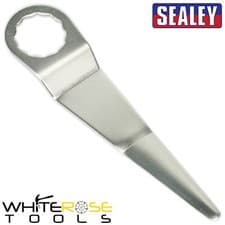 Image of Sealey Air Knife Blade - 90mm - Offset Straight