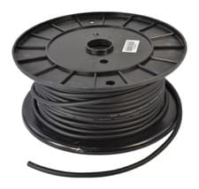 Image of Microphone Cable, Low Noise, Flexible Black, 50m Roll