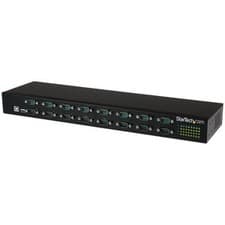 Image of Startech Usb To Serial Hub 16 Port Com Port Retention Rack Mount And Daisy Chain