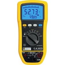 Image of Chauvin Arnoux C.A 5273 digital Multimeter IP54 CAT IV 600 V