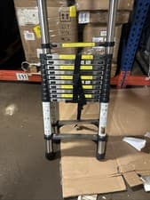 Image of New! 3.2M Heavy Duty Multi-Purpose Aluminium Telescopic Extendable Ladder