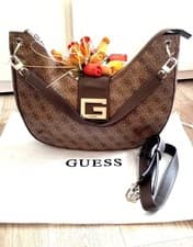 Image of Guess brightside maxi hobo beige Brown bag RRP 139