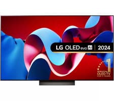 Image of NEW LG OLED77C44LA 77" Smart 4K Ultra HD HDR OLED TV with Amazon Alexa