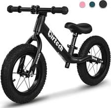 Image of 12" Balance Bike for 2, 3, 4, 5 Year Old Boys and Girls, Lightweight Nylon Frame