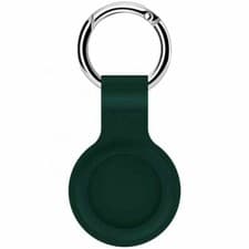 Image of For Apple AirTag Silicone Loop Holder Keyring Carry Case Keychain Pet Air Tag UK