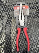 Image of Dekton Professional 8” Long Nosed Pliers Heavy Duty DT20122