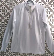 Image of Under Armour Tech Twist Half Zip Long Sleeve Women Light Grey free shipping