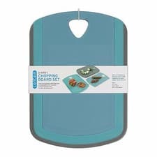 Image of Chef Aid Contain Nesting Chopping Cutting Serving Boards 3 Into 1 10E10379