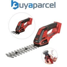 Image of Einhell 18v Cordless Garden Pruner Hedge Cutter Grass Shear GE-CG 18/100 Li Bare