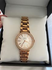 Image of Rotary Ladies Rose Gold Plated Lucerne Watch LB90085/02 – New & Unworn – Box