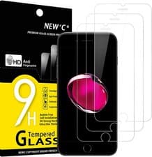 Image of 3 Pack Tampered Glass Screen Protector for iPhone 8,iPhone 7 (4.7"),