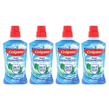 Image of Colgate Plax Cool Mint Mouthwash 500ml - Pack of 4