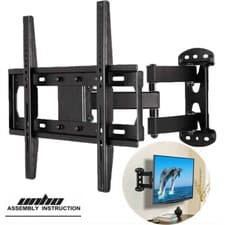 Image of Tilt Swivel TV Wall Bracket Mount for 26 29 32 37 40 43 42 46 47 50 52 55 Bush