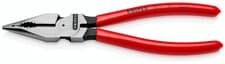 Image of KNIPEX Needle-Nose Combination Pliers 185mm Plastic Coated Handles - 08 21 185