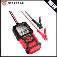 Image of Car Battery Tester Tool 12V 24V Detect Analyzer Tool Truck Van 100-2000 CCA