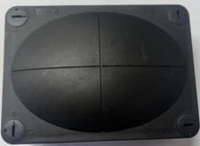 Image of Wiska Combi 10113411 310 116x85x41 Enclosure Black IP66 w/ 3x Wago 221-413 Conn